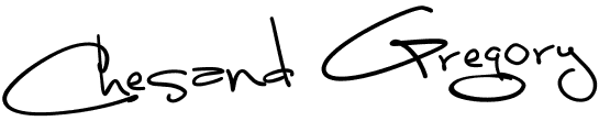 Chesand Gregory's Signature